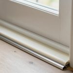 Weather stripping installation on door frame