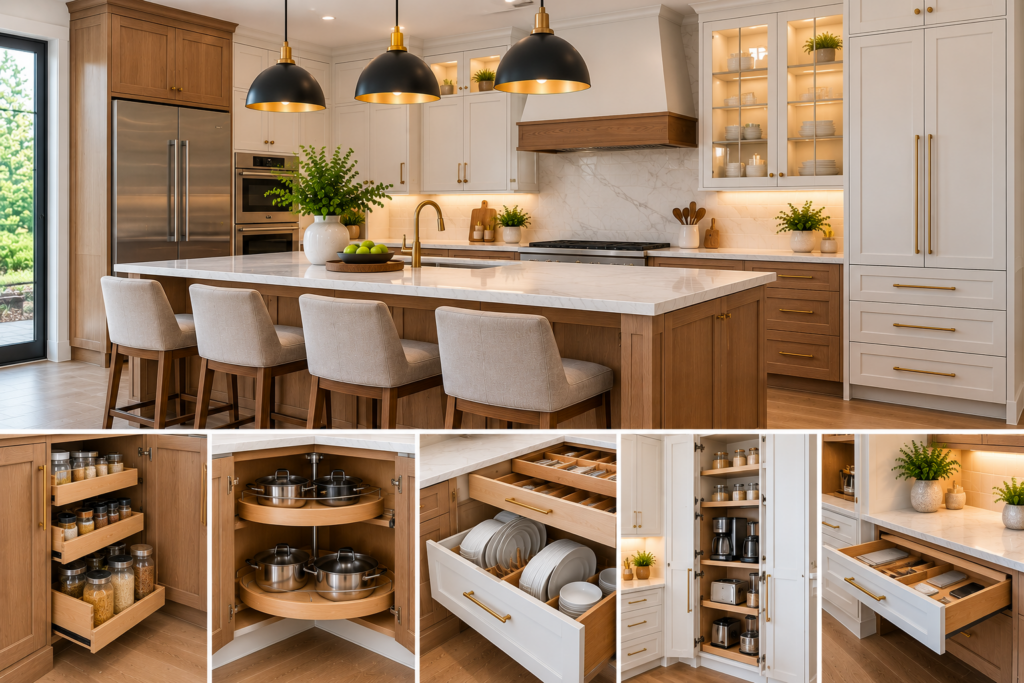 Custom Made Kitchen Cabinets