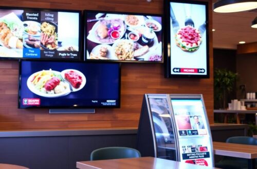 restaurant digital menu board