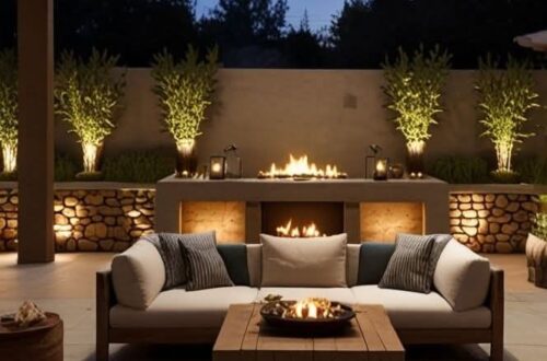 luxury outdoor living design