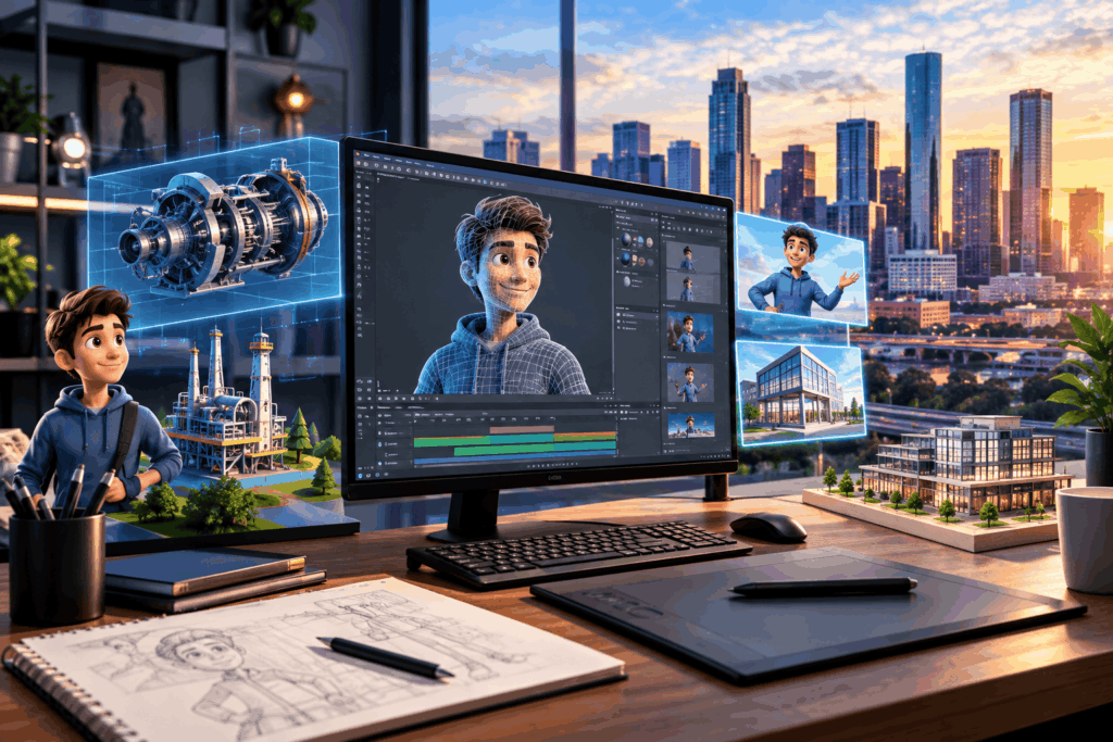 3D Animations Houston