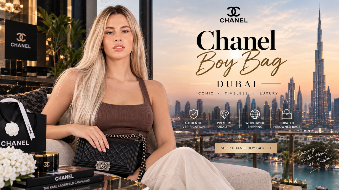 Chanel boy bag Dubai