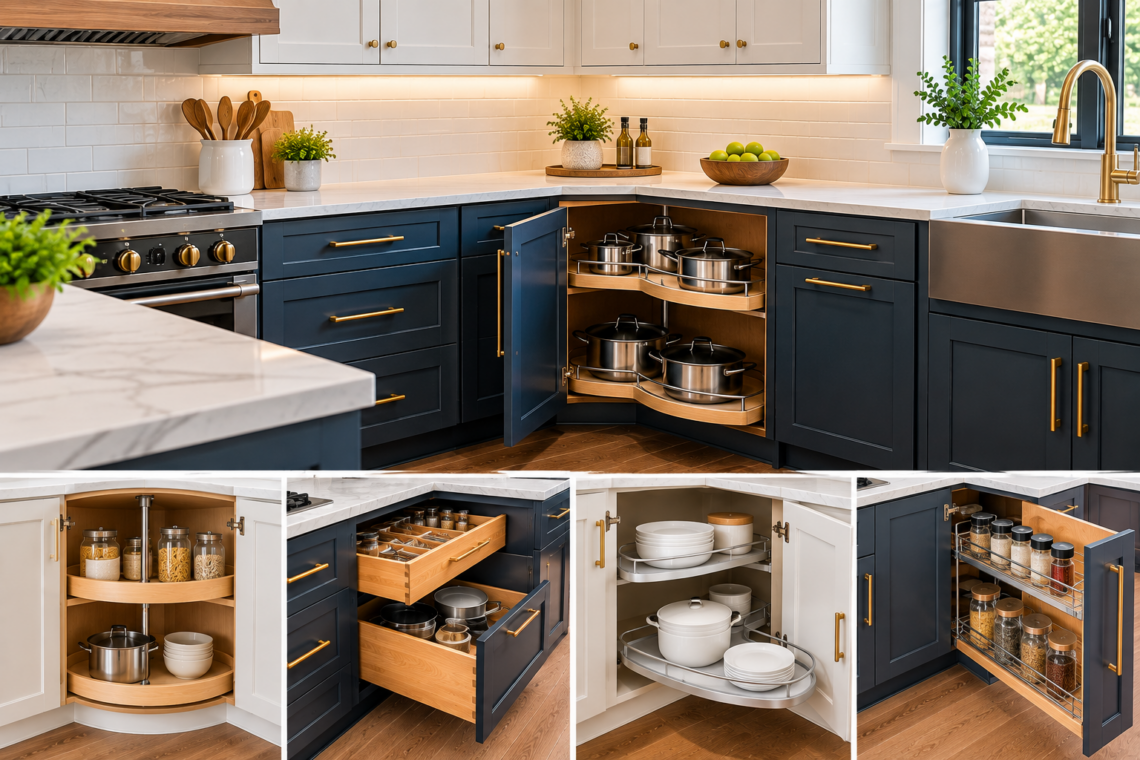 Kitchen Corner Storage Cabinets
