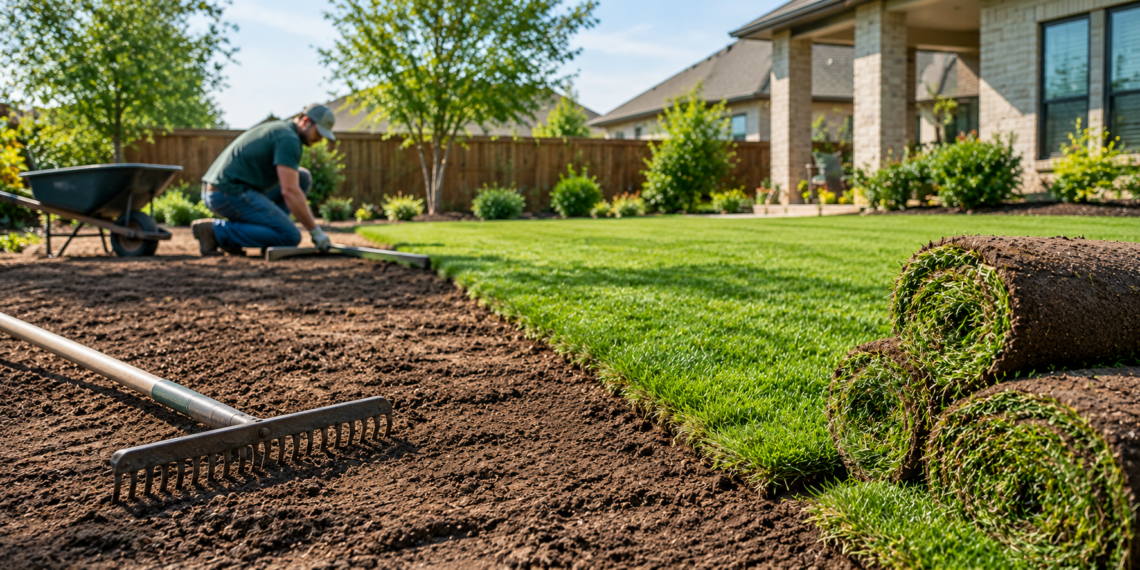 Why Soil Preparation Determines the Success of Sod Installation Dallas
