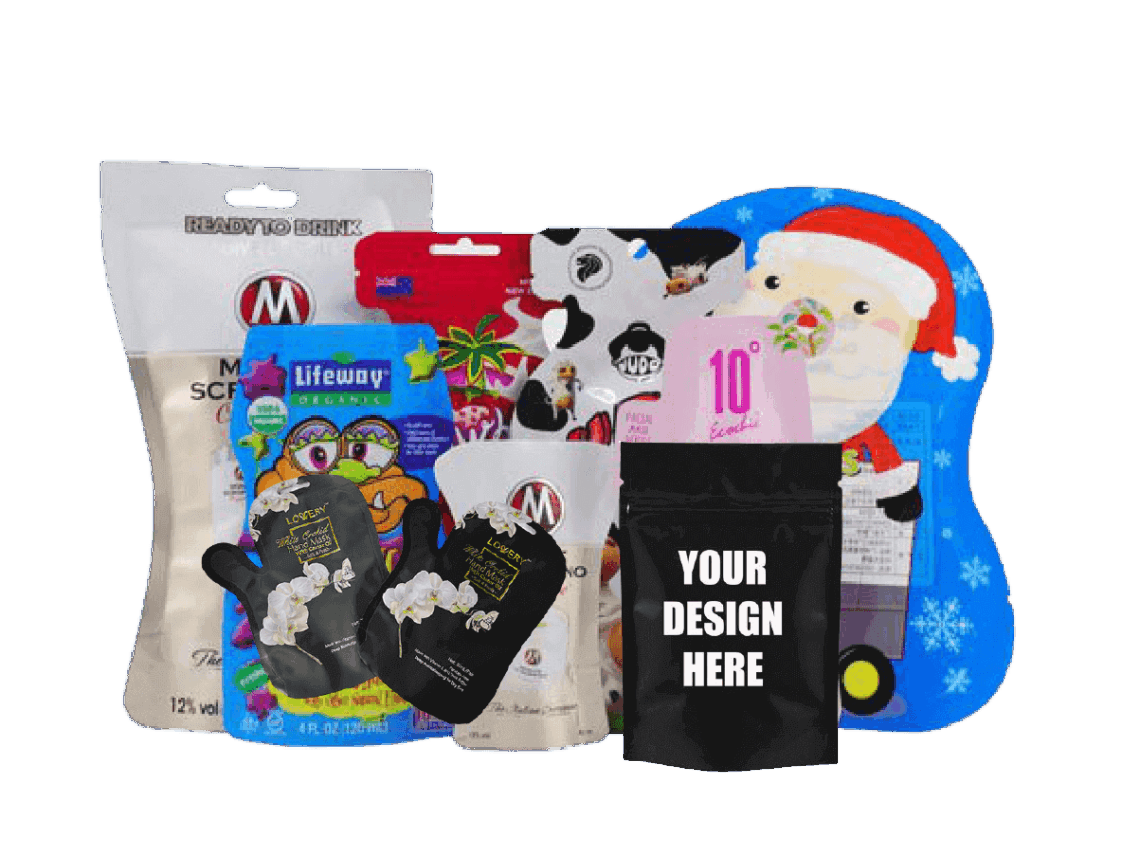 Circle Mylar Bags
