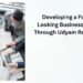 Developing a Forward-Looking Business Strategy Through Udyam Registration