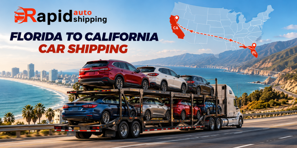 Florida to California Car Shipping