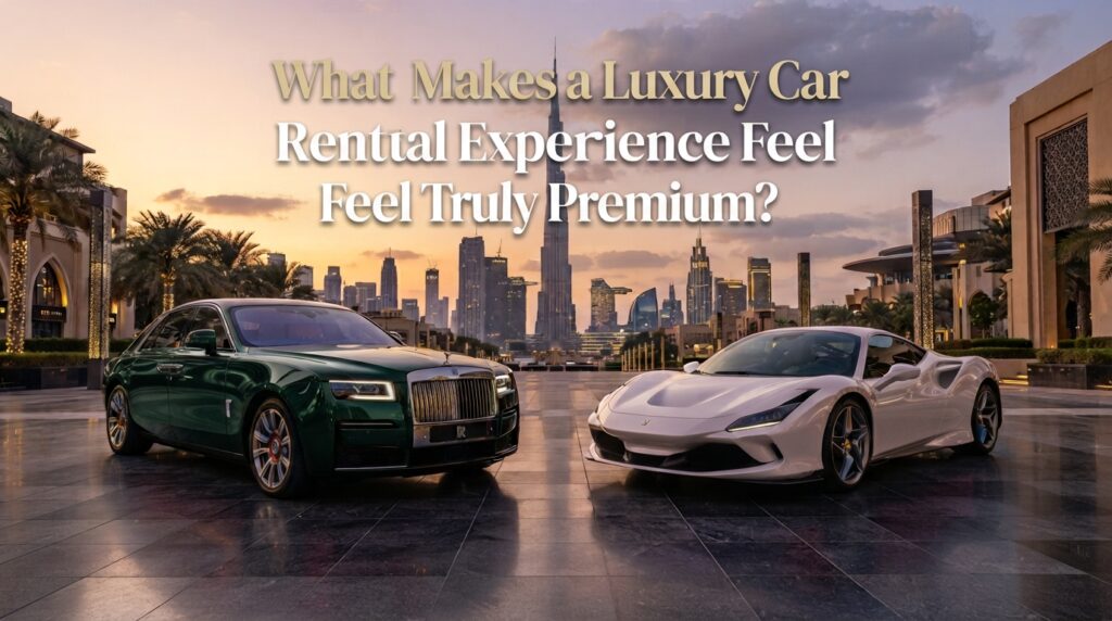 What Makes a Luxury Car Rental Experience Feel Truly Premium?