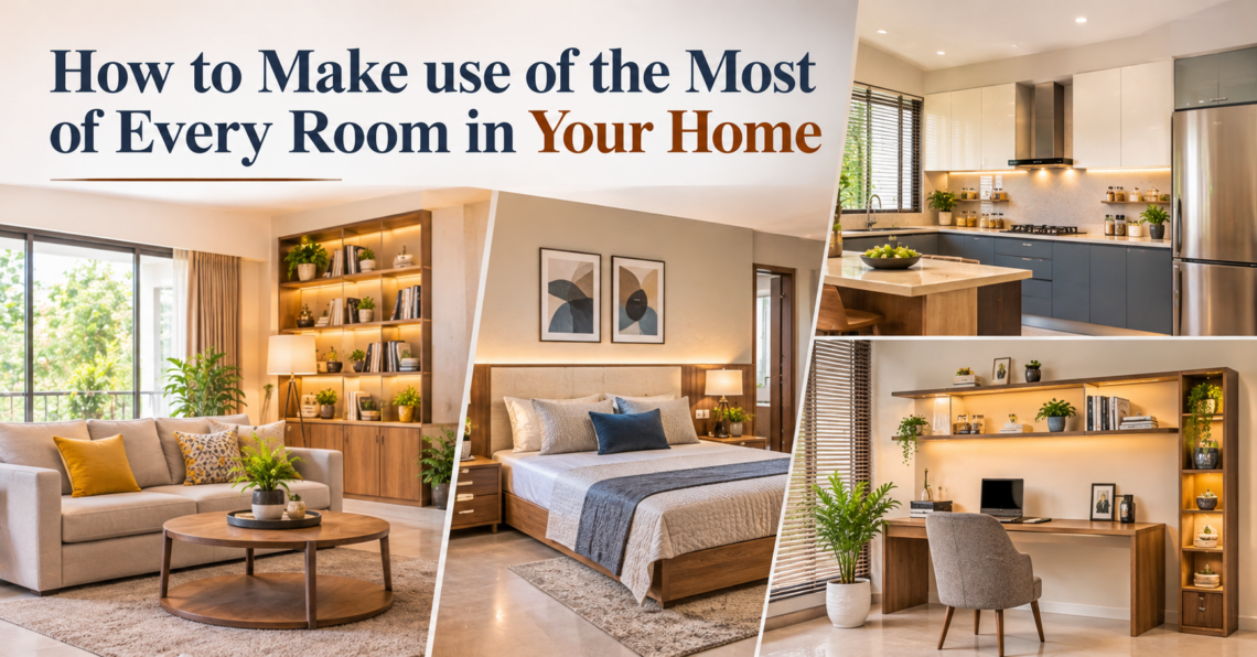 How to Make Use of the Most of Every Room in Your Home