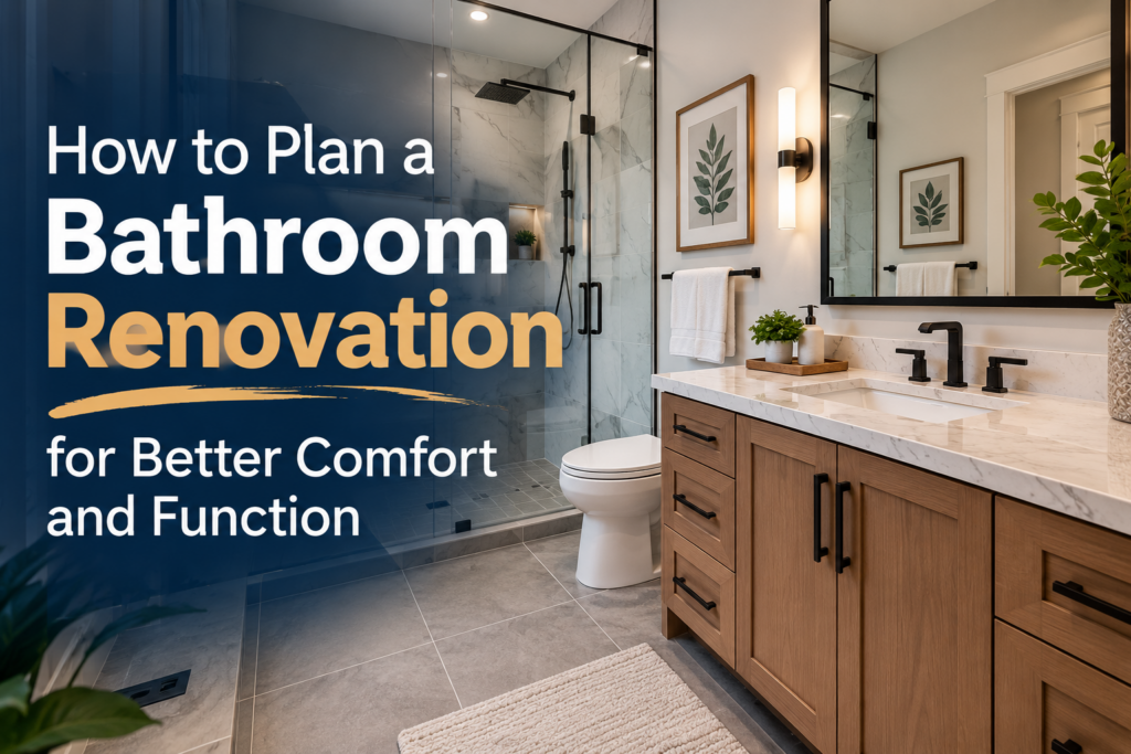 Modern Bathroom remodeling Plan