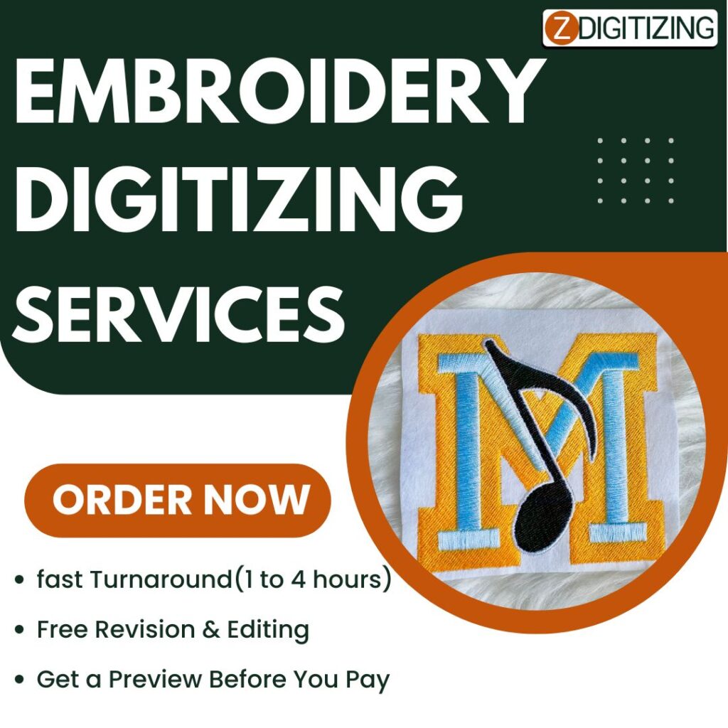 Premium Embroidery Digitizing Services USA for Best Embroidery Results