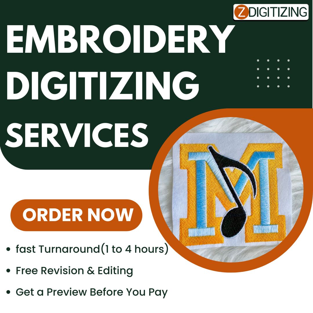 Premium Embroidery Digitizing Services USA for Best Embroidery Results