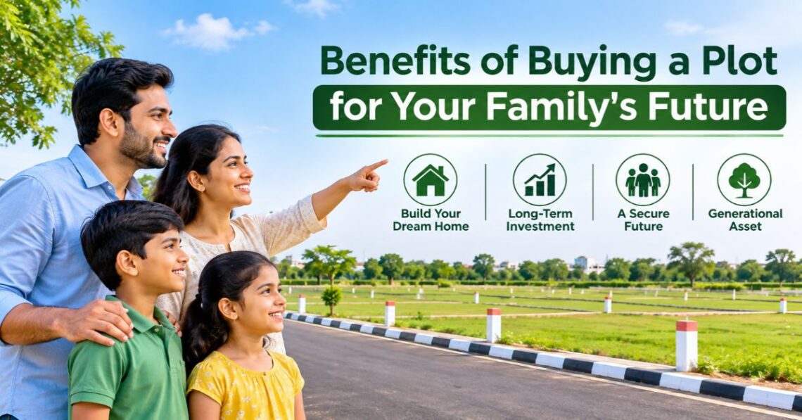 Benefits of Buying a Plot for Your Family's Future