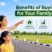 Benefits of Buying a Plot for Your Family's Future