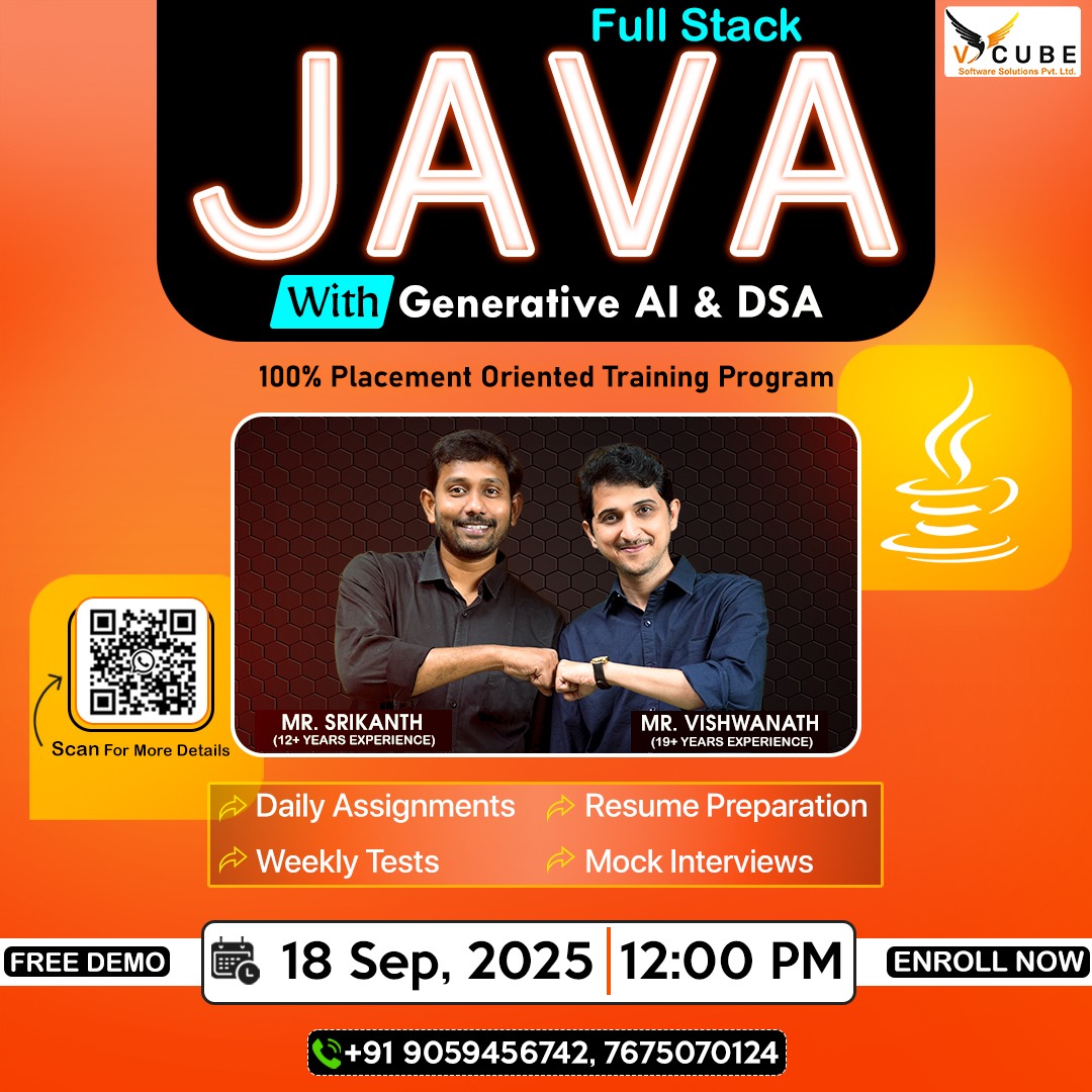 Java Full Stack Developer Course in Hyderabad: Learn Java, Spring Boot and Modern Web Development Java remains an important programming language for developing enterprise applications, backend systems, web platforms, and business software. When Java is combined with frontend technologies, databases, APIs, and modern development frameworks, it becomes a powerful foundation for building complete web applications. For students, fresh graduates, and working professionals, learning full stack development can help build practical software development skills. A structured course should cover programming fundamentals, frontend development, backend technologies, database integration, application testing, and project development. If you are searching for a Java Full Stack Developer Course in Hyderabad, understanding the curriculum and practical training opportunities can help you select a program that matches your career goals. Hyderabad offers multiple learning options, including classroom-based programs around KPHB and Kukatpally. What Is Java Full Stack Development? Java full stack development involves working on both the frontend and backend of a web application. The frontend is the part users interact with, including pages, forms, menus, and dashboards. The backend handles application logic, processes requests, connects to databases, and manages business operations. A Java full stack developer may work with technologies such as: Java and Object-Oriented Programming HTML, CSS, and JavaScript SQL and database management Spring and Spring Boot REST APIs React or another frontend framework Git and GitHub Application testing and debugging Deployment fundamentals Learning how these technologies work together helps students understand the complete application development process rather than focusing on isolated programming concepts. Why Choose a Java Full Stack Developer Course in Hyderabad? Hyderabad has an established IT and technology sector, making it a popular location for people interested in software development. A Java Full Stack Developer Course in Hyderabad can provide a structured learning path for beginners who want to understand application development from the ground up. Instead of studying programming concepts randomly, learners can follow a progression from basic Java syntax to backend development, frontend integration, and complete projects. A well-organized course should help learners understand how to write clean code, identify programming errors, work with databases, build APIs, and connect different components into a functioning application. Before joining, review the syllabus and check whether practical exercises are included throughout the course. Java Full Stack Developer Course in KPHB: What Should You Look For? KPHB and Kukatpally are convenient areas for many students and working professionals looking for classroom-based IT training. When comparing a Java Full Stack Developer Course in KPHB, consider more than the institute's location. Check the course structure, trainer experience, practical sessions, batch timings, and project opportunities. A useful training program should include regular coding practice and allow students to ask questions when they encounter difficulties. Look for programs that cover Core Java, database connectivity, Spring Boot, frontend fundamentals, REST APIs, and project development. If your goal is to become a full stack developer, ensure that the course teaches both frontend and backend concepts rather than focusing exclusively on Java syntax. What Should a Full Stack Developer Java Course Include? A practical full stack developer Java course should take learners through the major stages of application development. 1. Core Java Start with variables, data types, operators, loops, arrays, methods, classes, and objects. Continue with inheritance, polymorphism, abstraction, interfaces, exception handling, collections, and other essential concepts. These fundamentals help learners understand how Java programs are structured and how to solve programming problems. 2. Advanced Java and Backend Development After learning Core Java, students can explore database connectivity, application architecture, and backend development. Spring and Spring Boot are particularly useful topics for learners interested in developing Java-based web applications and REST APIs. 3. Frontend Development HTML, CSS, and JavaScript help developers build user-facing web pages. A course may also introduce React or another frontend framework so learners can develop interactive interfaces. 4. Database Management Students should understand SQL, database tables, relationships, queries, and data manipulation. Practical exercises can demonstrate how applications store and retrieve information. 5. APIs and Integration REST APIs allow frontend applications and other systems to communicate with the backend. Learners should practice creating endpoints, handling requests, validating inputs, and returning appropriate responses. 6. Testing and Version Control Git and GitHub help developers manage code changes and collaborate on projects. Testing and debugging exercises teach students how to identify errors and improve application reliability. How to Choose a Java Institute in Hyderabad There are several institutes in Hyderabad for Java, so it is important to compare their learning approach before making a decision. A suitable Java Institute in Hyderabad should provide a clear curriculum, regular assignments, practical coding exercises, and opportunities to build applications. Use the following checklist when comparing providers. FactorWhat to CheckCurriculumJava, Spring Boot, frontend and databasesPractical trainingRegular coding assignmentsProjectsComplete applications with working featuresTrainer experienceRelevant technical knowledge and teaching abilityDoubt supportHelp with coding errors and difficult topicsCourse scheduleSuitable weekday or weekend batchesLearning resourcesNotes, assignments and practice materialCareer preparationResume guidance and mock interviews Search phrases such as Best Institute for Java in Hyderabad, Best Java Institute in Hyderabad, and Best Java Institutes in Hyderabad can help you discover potential options. However, these phrases do not establish which provider is actually best. Compare current course details and verify the quality of training before enrolling. Best Full Stack Developer Course in KPHB: The Importance of Projects A course becomes more valuable when learners apply their knowledge to practical development tasks. When researching the Best Full Stack Developer Course in KPHB, ask whether students complete projects that combine frontend interfaces, backend logic, and database operations. Here are some useful project ideas: Employee Management System: Create employee records, update information, manage departments, and display employee details. Online Course Platform: Build a website where users can browse courses, register, and view their learning information. E-Commerce Application: Develop product listings, search functionality, shopping cart features, and order management. Job Portal: Create job listings, candidate profiles, application forms, and basic search functionality. Appointment Booking System: Build an application that allows users to view available appointments and submit booking requests. These projects help learners understand how separate technologies work together. They also provide practical examples to discuss during technical interviews. Best Institute for Full Stack Developer Course in KPHB: Questions to Ask Before choosing the Best Institute for Fullstack Developer Course in KPHB, ask specific questions about the learning experience. Is the course suitable for complete beginners? Does it include Core Java and advanced Java concepts? Are Spring Boot and REST APIs taught? Does the program cover frontend development? Will students work with a database? Are practical assignments included after each module? Do students build complete applications? Is interview preparation available? Are the fees, duration, and support conditions clearly explained? These questions can help you distinguish between a course that only explains concepts and one that gives learners opportunities to apply them. Java Course Near Me: Is Nearby Training the Right Choice? People searching for a Java Course Near Me often want convenient access to classes, trainers, and practical support. A nearby classroom can make it easier to attend regularly and maintain a consistent learning schedule. However, proximity should be balanced with curriculum quality, teaching methods, project work, and course flexibility. If you prefer classroom learning, visit the location if possible and ask about available batches. If you prefer online study, check whether live sessions, recorded lessons, assignments, and doubt-clearing support are available. The right option is the one that allows you to learn consistently and practice programming regularly. Best Java Training Institute in Hyderabad: How to Compare Options When evaluating the Best Java Training Institute in Hyderabad, focus on the learning outcomes instead of promotional claims. A good training environment should encourage students to write code independently, debug errors, understand application logic, and explain their solutions. Compare the curriculum, trainer background, practical assignments, project structure, class timings, and career support. You can also ask whether the institute provides a demo class so you can assess the teaching style before enrolling. For learners researching the Hyderabad Best Java Training Institute, it is also useful to understand whether the program focuses on Java programming alone or provides a complete full stack development pathway. The distinction matters because backend Java development and full stack development involve overlapping but different skill sets. Full Stack Developer Course With Placement in Hyderabad Many learners search for a Full Stack Developer Course With Placement in Hyderabad because they want technical training along with career preparation. Career support may include resume development, mock interviews, coding practice, communication preparation, LinkedIn profile guidance, and assistance in identifying relevant job opportunities. However, placement assistance is not the same as a guaranteed job. Before enrolling, ask what services are included, whether eligibility requirements apply, and how the provider explains its placement process. Students can improve their readiness by building projects, practicing Java interview questions, revising object-oriented programming, learning SQL, and becoming comfortable explaining their code. A strong portfolio and the ability to solve problems independently can complement formal training. Java Training Near Me: Building a Consistent Learning Routine Searching for Java Training Near Me can help you find convenient options, but your progress will depend heavily on regular practice. A simple learning routine can include: Review the day's Java concepts. Write small programs without copying examples. Practice object-oriented programming. Solve coding problems regularly. Build database-connected applications. Develop backend APIs. Connect the frontend with the backend. Use Git to track project changes. Test your applications and fix errors. Document your projects for your portfolio. Learners looking for the Best Java Training Institute for Java in Hyderabad should also check whether their chosen program supports this type of consistent, project-oriented learning. Consider V Cube Software Solutions V Cube Software Solutions is a software training institute in Hyderabad that learners can consider while researching Java and full stack development programs. If you are evaluating V Cube, review the current Java course syllabus, batch timings, practical training structure, trainer details, course duration, fees, and career-support services directly with the institute. Confirm whether the program includes the technologies you want to learn, such as Core Java, Spring Boot, SQL, frontend development, APIs, and full stack projects. Choosing a program based on verified course information helps ensure that it aligns with your learning goals. Compare the available details with other providers before making your final decision. A Practical Roadmap for Becoming a Java Full Stack Developer If you are starting from the beginning, follow a structured learning path. Step 1: Learn Java fundamentals and object-oriented programming. Step 2: Practice coding problems and debugging. Step 3: Learn SQL and database concepts. Step 4: Understand HTML, CSS, and JavaScript. Step 5: Learn Spring Boot and backend development. Step 6: Build REST APIs and connect applications to databases. Step 7: Learn a frontend framework where appropriate. Step 8: Develop complete full stack projects. Step 9: Practice Git, testing, and deployment fundamentals. Step 10: Prepare for interviews and maintain a project portfolio. This roadmap provides a practical progression from beginner programming to application development. Conclusion Java full stack development combines programming fundamentals, backend frameworks, frontend technologies, databases, APIs, and project development. Choosing the right Java Full Stack Developer Course in Hyderabad means evaluating the curriculum, practical learning, trainer support, project opportunities, and career preparation. Whether you are researching a Java Course in Hyderabad, comparing the Best Full Stack Developer Course in KPHB, or looking for a Full Stack Developer Course With Placement in Hyderabad, focus on the quality of the learning experience rather than rankings or promotional claims alone. V Cube Software Solutions can be one option to evaluate during your research. Confirm the current course details and select a program that fits your learning needs. With consistent coding practice, practical projects, and a strong understanding of Java and web development, learners can build a foundation for pursuing software development opportunities.