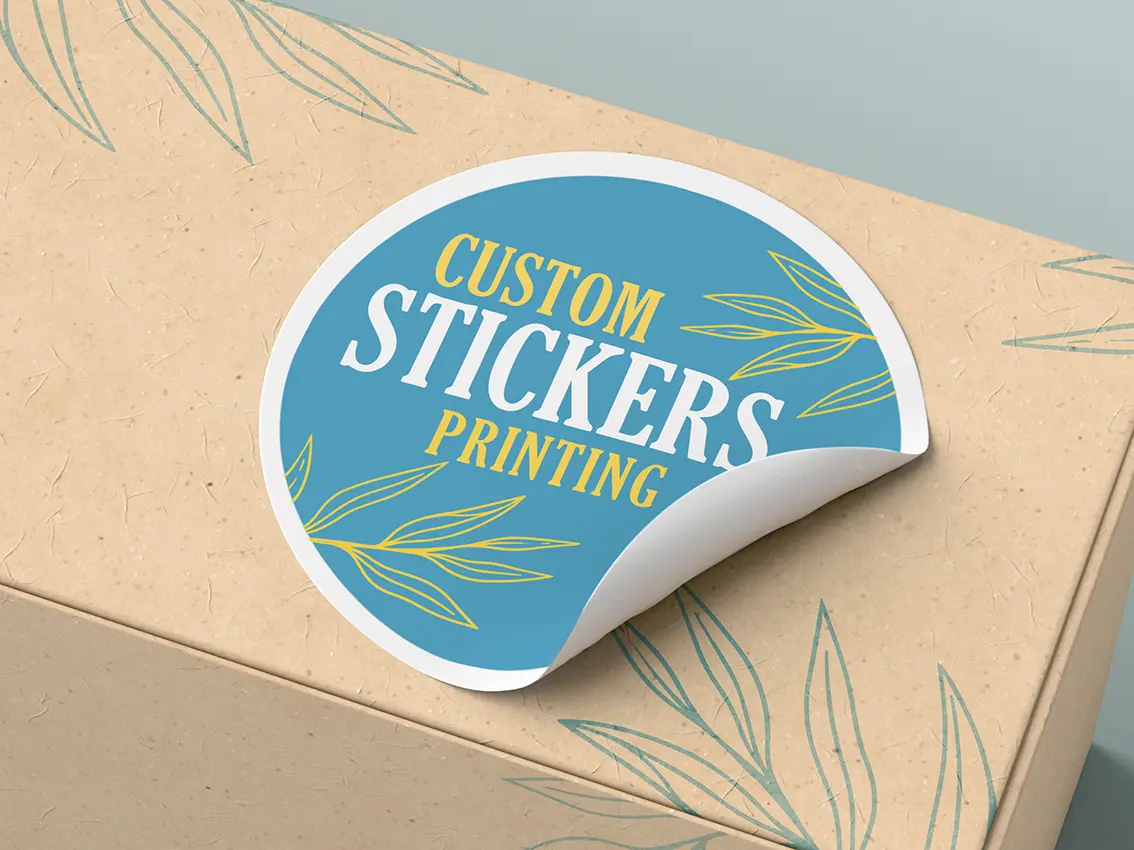custom sticker label sheets