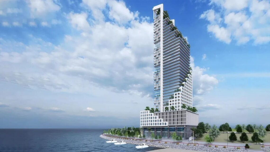 Beach Terraces at HMR Waterfront by Metro