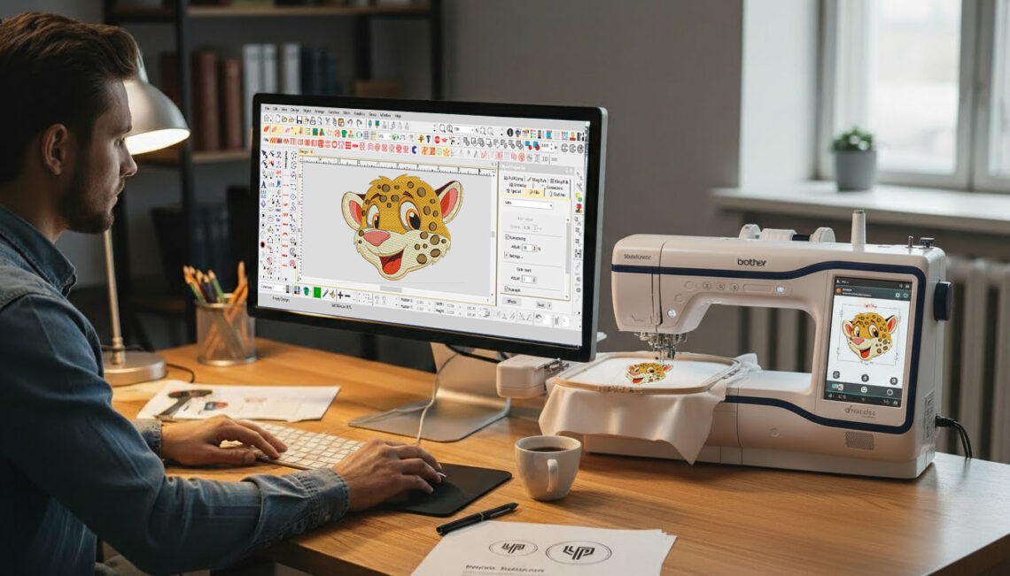 Embroidery logo conversion price
